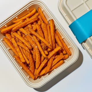 Sweet Potato Wedges Tray