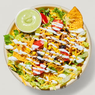 Mexiglow “taco salad”